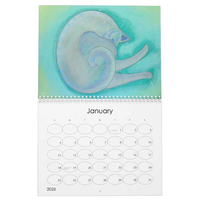 Calendario Pinturas coloridas. 2013. (Jan 2026)