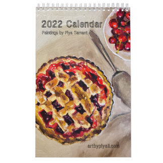 Calendario Pinturas de aceite de "tratamientos de vacaciones"