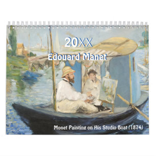 Calendario Pinturas de arte fino francesas de Edouard Manet