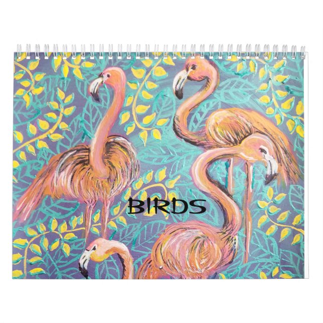 Calendario Pinturas de aves (Tapa)