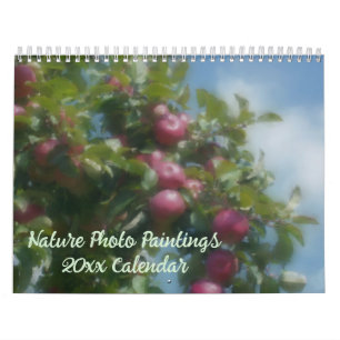 Calendario Pinturas de Fotos de la Naturaleza 