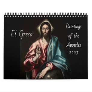 Calendario Pinturas de los Apóstoles de El Greco 2027