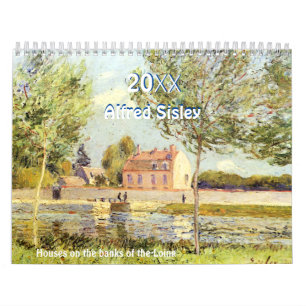 Calendario Pinturas de paisajes impresionistas de Alfred Sisl
