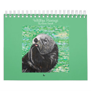 Calendario Pinturas de vida silvestre de Kirsten Sneath