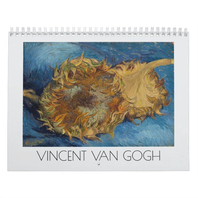 Calendario Pinturas de Vincent Van Gogh (Tapa)