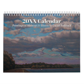 Calendario Pinturas Favoritas de Missouri e Illinois Cualquie