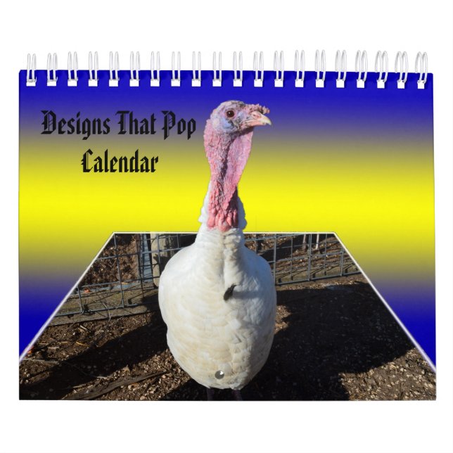 Calendario Pinturas Locas Que Emergen, (Tapa)