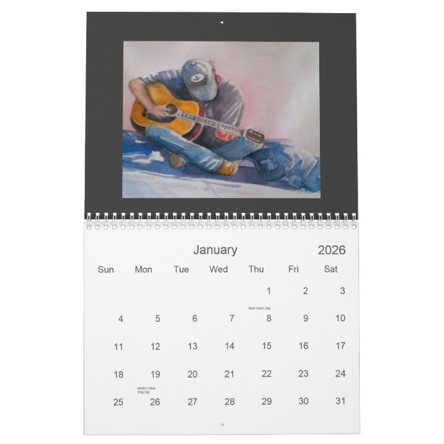 Calendario Pinturas originales de Shelley Lampman (Jan 2026)