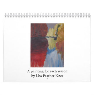 Calendario Pinturas por la rodilla de la pluma de Lisa