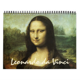 Calendario Pinturas y bocetos Bellas Artes Leonardo da Vinci