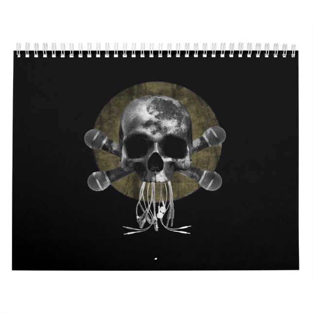 Calendario pirata cráneo (Tapa)