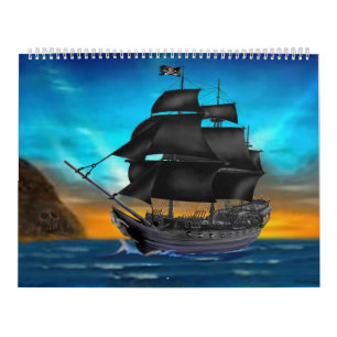 CALENDARIO PIRATA MENSUAL