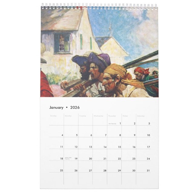 Calendario Piratas 2015 (Jan 2026)