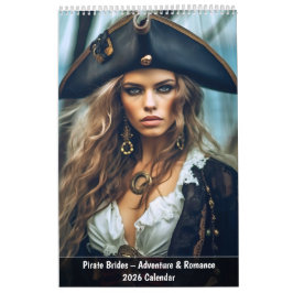 Calendario Pirate Brides – Adventure & Romance 2026 Calendar