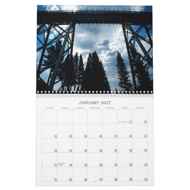 Calendario Pistas que llevan a… (Jan 2027)