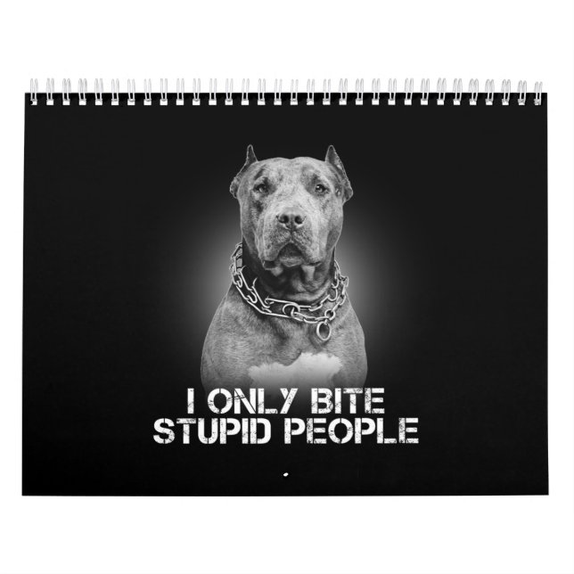 Calendario Pitbull Dog (Tapa)