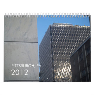 CALENDARIO PITTSBURGH, PA 2012