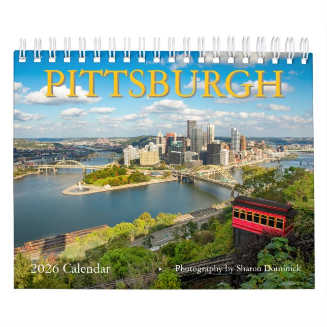 Calendario Pittsburgh Pennsylvania Photography Calendar (Tapa)