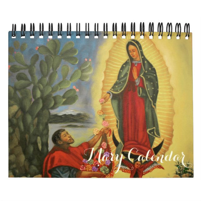 Calendario PixDezines La Virgen María/Apariciones Cualquier A (Tapa)