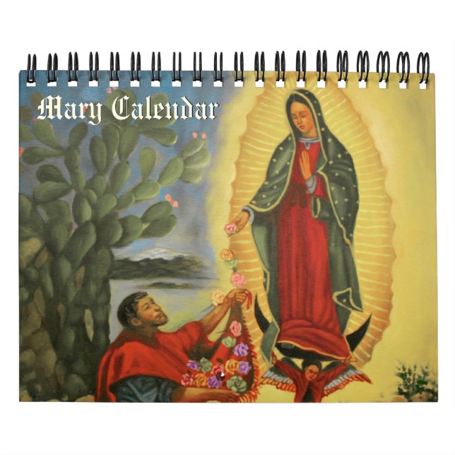 Calendario PixDezines La Virgen María/Apariciones Cualquier A (Tapa)