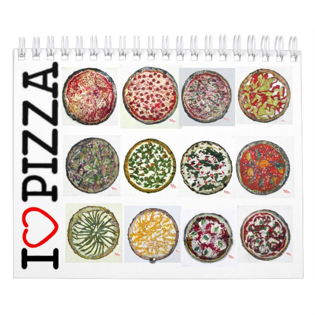 Calendario Pizza (Tapa)