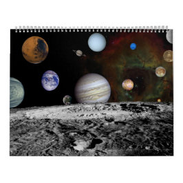 Calendario Planetas y espacio planetario