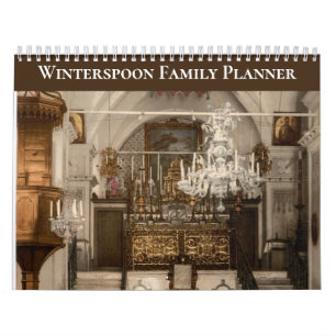 Calendario Planificador de Escrituras Cristianas Personalizad