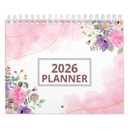 Calendario Planificador Mínimo 2026