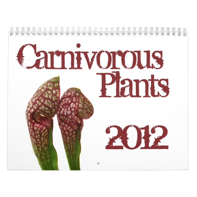 Calendario Plantas Carnívoras (Tapa)