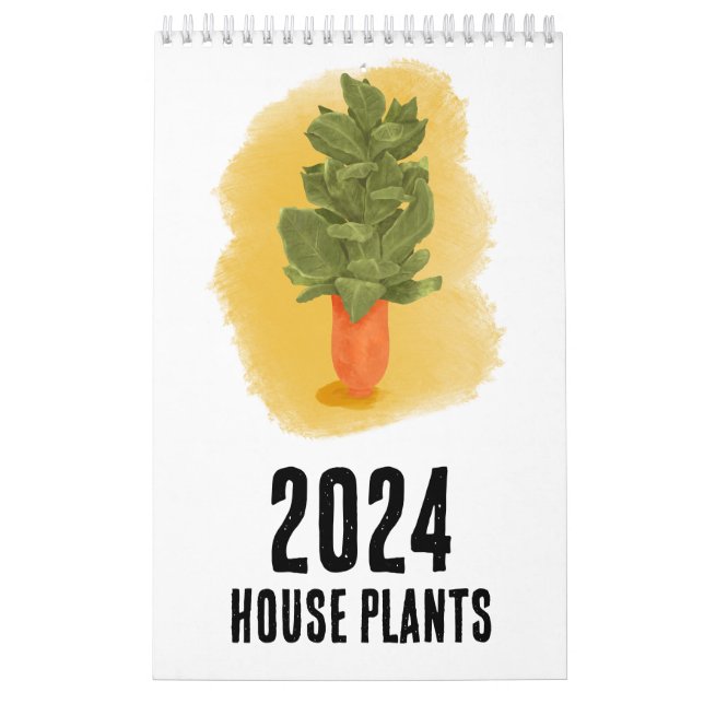 Calendario Plantas domésticas (Tapa)