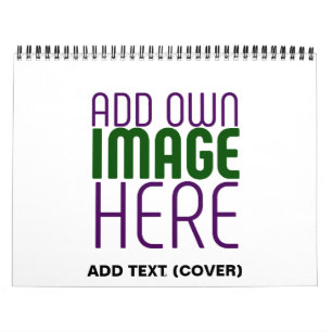 CALENDARIO PLANTILLA DE TEXTO DE IMAGEN BLANCA SIMPLE EDITABL