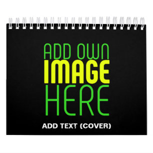 CALENDARIO PLANTILLA DE TEXTO DE IMAGEN NEGRA SENCILLA EDITAB