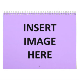 Calendario Plantilla mensual impresa personalizado del