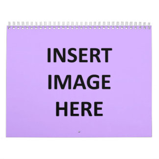 Calendario Plantilla mensual impresa personalizado del