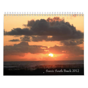 Calendario Playa del sur 2012 escénico