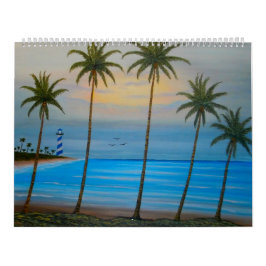 Calendario Playa Tropical