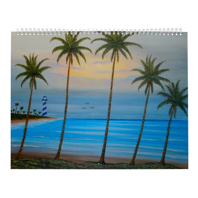Calendario Playa Tropical (Tapa)