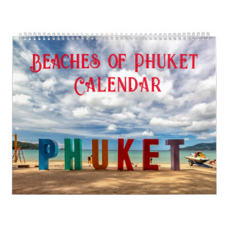 Calendario Playas de Phuket, Tailandia