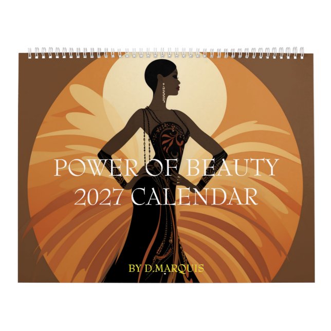CALENDARIO PODER DE LA BELLEZA 2027 Volumen Uno (Tapa)