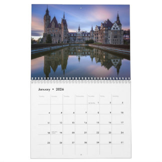 Calendario Poland 2026 Photo Calendar