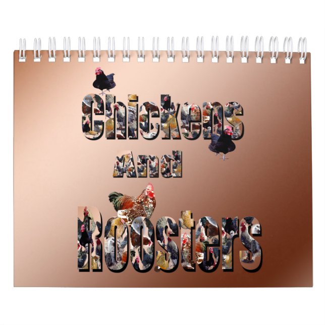 Calendario Pollos Y Gallos, (Tapa)