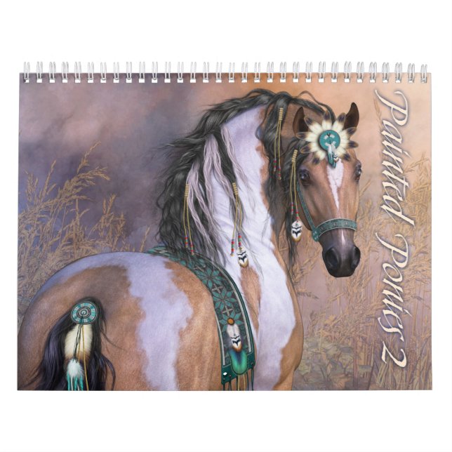 Calendario Ponis pintados 2 (Tapa)