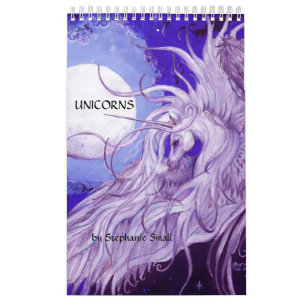 Calendario Pony de caballo morado unicornio adoró mejor equi