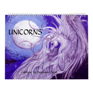 Calendario Pony unico morado unicornio amor mejor equino