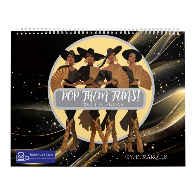 Calendario POP THEM FANS 2026 SPBq Calendar (Tapa)