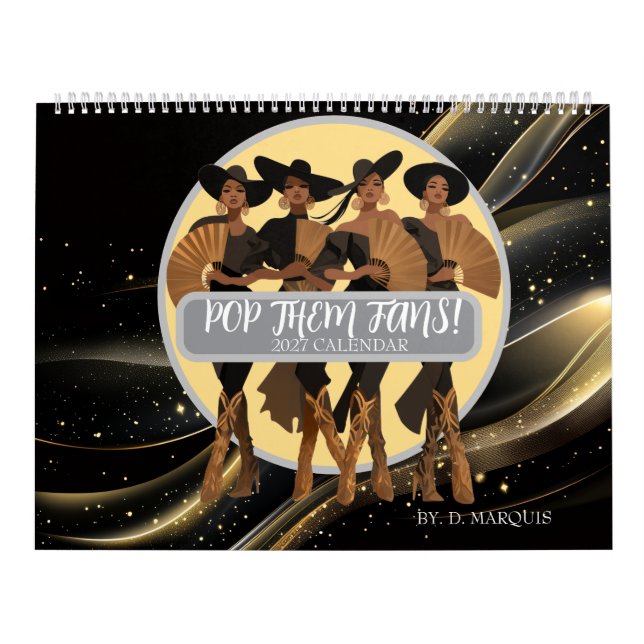 Calendario POP THEM FANS 2027 (Tapa)