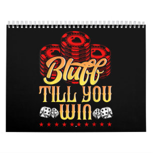 Calendario Póquer divertido   Amo El Bluff De Poker Hasta Que