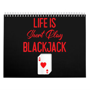 Calendario Póquer divertido   La Vida Es Un Blackjack De Jueg