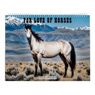 Calendario Por amor a los caballos