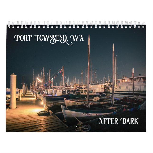 Calendario Port Townsend WA After Dark  (Tapa)